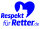 Respekt für Retter.de Aufkleber