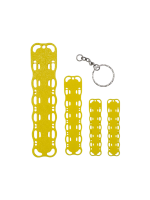 Spineboard Schlüsselanhänger-Set – 5-teilig