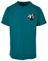 stinkiges Stinktier Brustlogo T-Shirt