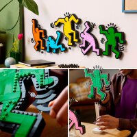 Keith Haring – Tanzende Figuren (31216), LEGO ART Konstruktionsspielsteine
